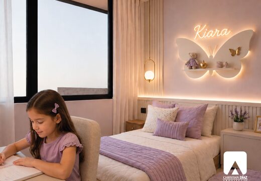 Dormitorio infantil Proyecto Mishel Paladines