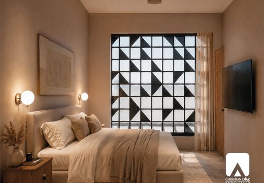 Dormitorio master Proyecto Mishel Paladines