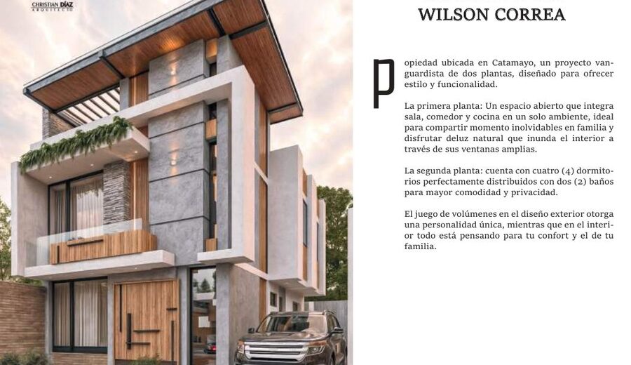 Vivienda Wilson Correa disenada por ARQDIZ